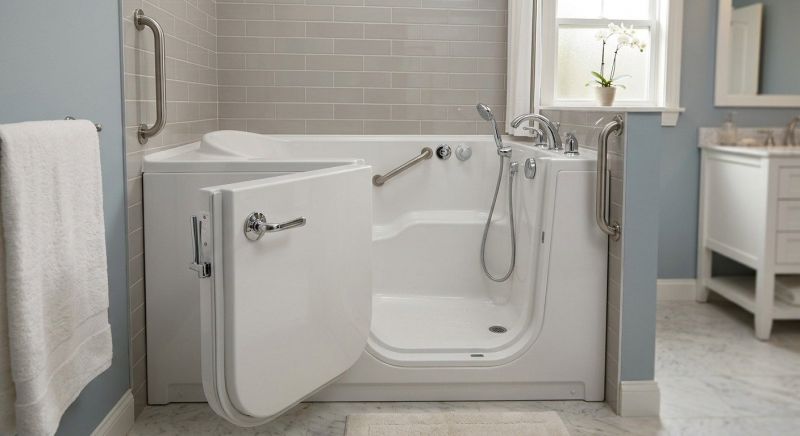 Accessible Tub Installation in Howard County, MD