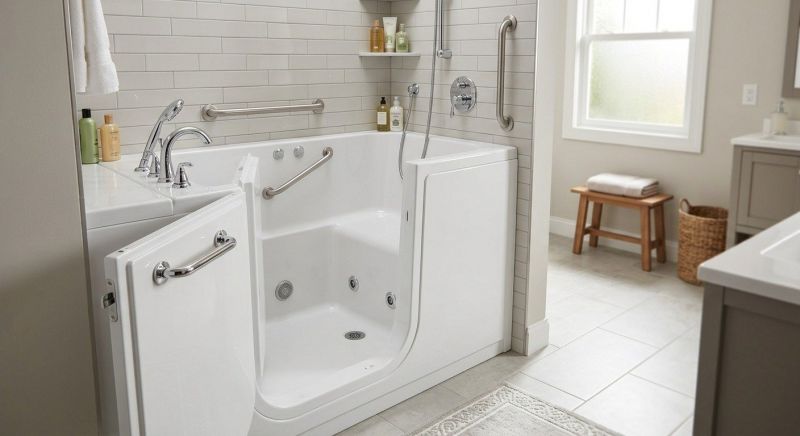 Accessible Tub Installation in Valparaiso, IN