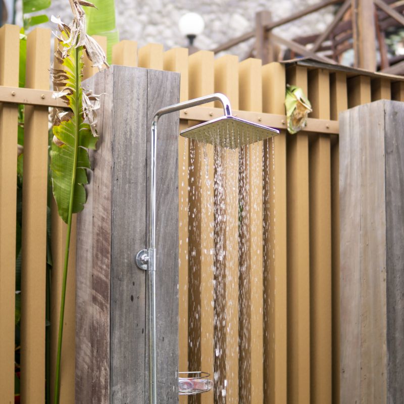 Outdoor Shower Installation Cost — Cost of Outdoor Shower Installation